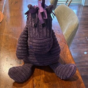 Purple Plush Horse Toy jellycat